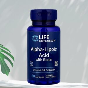 Life Extension, Alpha-Lipoic Acid with Biotin, Capsules