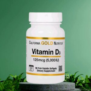 Carlifornia Gold Nutrition, Vitamin D3 5000IU