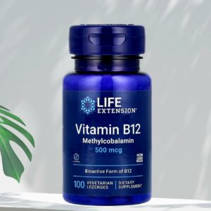 Life Extension, Vitamin B12 Methylcobalamin 500 mcg, 100 Lozenges
